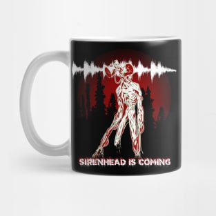 Sirenhead Creepy Creature Siren Head Creepypasta Horror Halloween Meme Mug